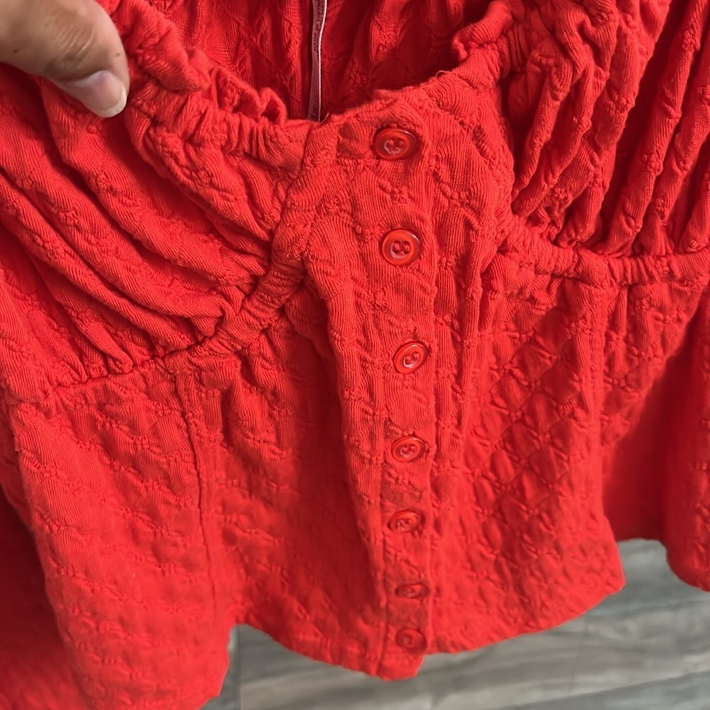 Free People Ladybug blouse - Picture 4 of 8